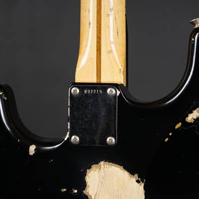 Fender Masterbuilt Private Collection Dennis Galuszka HAR Stratocaster 2017 - Black image 6