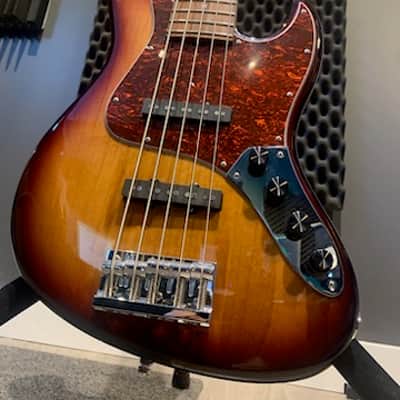 Sadowsky Metroline Vintage J bass 2020 - Vintage sunburst transparent Hugh Polish image 2