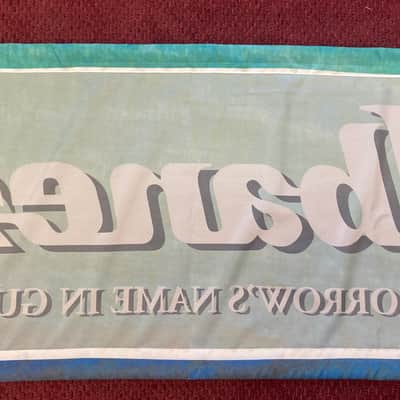 Ibanez Guitars 80’s-90’s - Dealer Banner Sign Vintage Cloth image 14