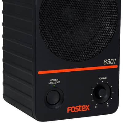 Fostex 6301NB 4 Active Studio Monitor with Unbalanced 1/4 Input image 1