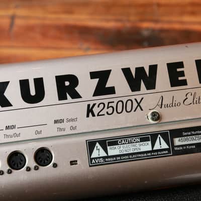 1990s Kurzweil K2500X AES Audio Elite System 88-Key Workstation image 10