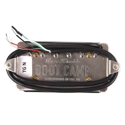 Bare Knuckle Boot Camp Humbucker True Grit Neck Pickup Zebra image 2