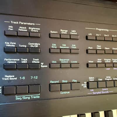 Ensoniq TS-12 Performance / Composition Synthesizer 1993 - 1996 - Black image 3