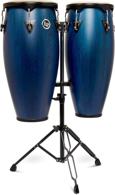 Latin Percussion City II Conga Set - Blue image 1