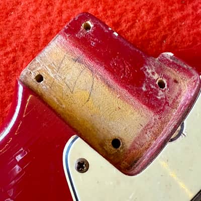 Fender MusicMaster II 1965 - Dakota Red pre CBS L serial original vintage USA image 9