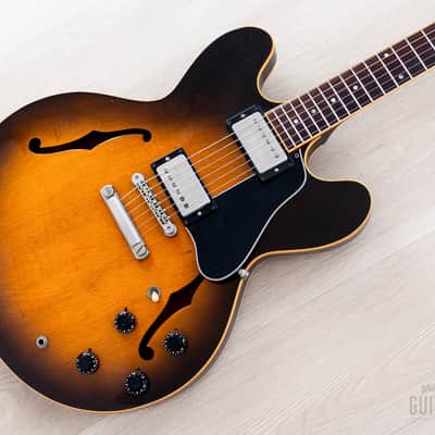 1991 Gibson ES-335 Dot Figured Vintage Sunburst w/ 57 Classic PAFs, Case & Hangtags, Yamano image 1