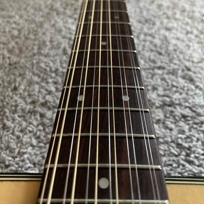 Fender Santa Maria California Series Natural 1988-1992 12-String Acoustic Guitar image 7