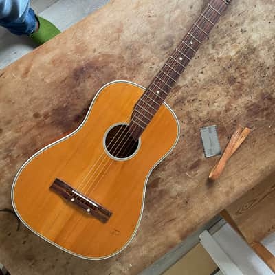 Hopf Original Hopf Parlor Acoustic Guitar 1960 - natural image 3
