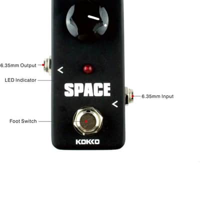 Kokko FRB2 Space Reverb Mini Pedal for Guitar and Bass 2023 - Back image 2