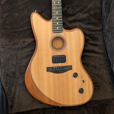 Fender American Acoustasonic Jazzmaster 2021 - Natural image 1