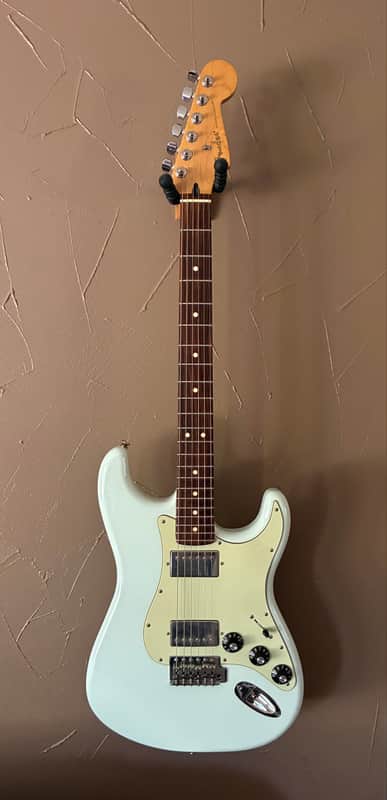 Fender Blacktop Stratocaster HH with Rosewood Fretboard 2010 - Sonic Blue image 1
