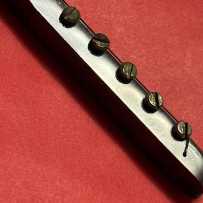 1963 Gibson Dove/J200 Tune-O-Matic Guitar Bridge ABR-1 Wire Dove 1963 - Chrome image 5