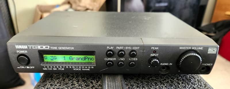 Yamaha TG100 Tone Generator 1991 image 1