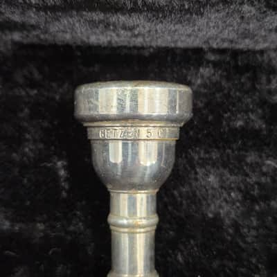 Getzen 590-S Capri Bb Silver Trumpet with First Valve Trigger image 8