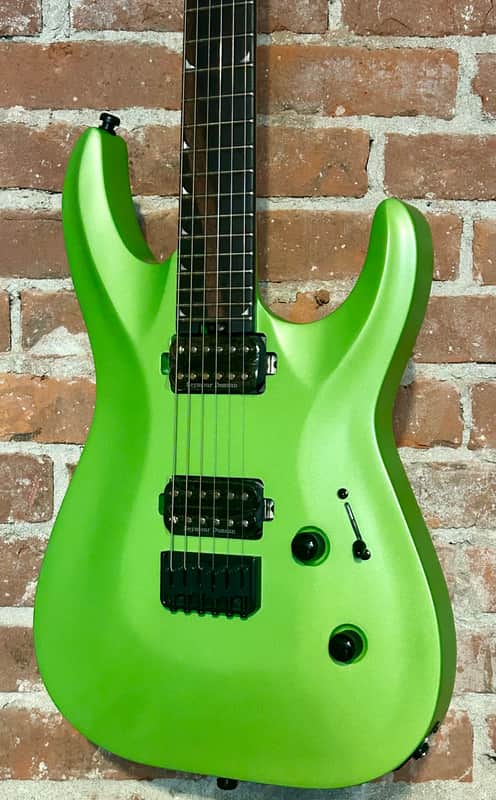 NEW Jackson Pro Plus Series Soloist SLA2 HT - Toxic Apple, In Stock and Ships FAST! Pro Set Up Included! image 1