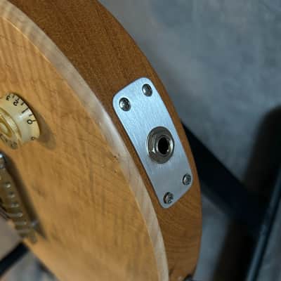 96 art Solid Body Set Neck Doublecut Jr Mahogany and Maple Guitar - Custom Handmade image 10