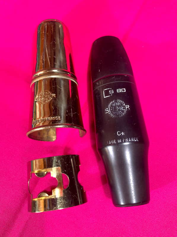 Selmer Square S80 Tenor Sax Mouthpiece-Great Condition-w/Original Lig and Cap! image 1