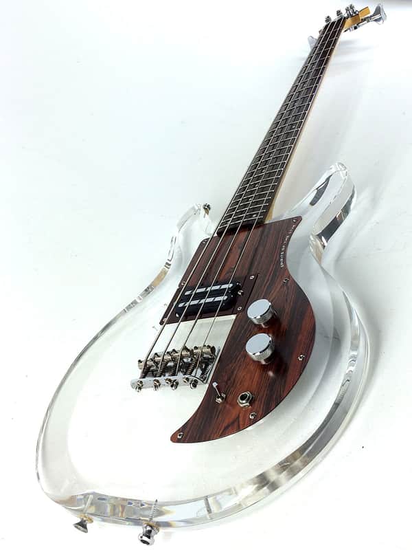 Greco, Dan Armstrong, APB-1000 Bass, Lucite, 1990, RARE image 1