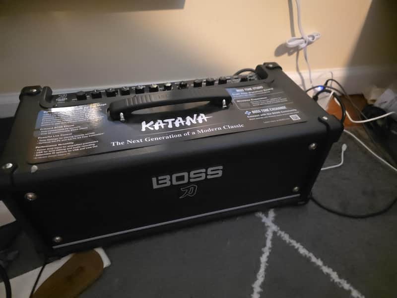 Boss Katana Head Gen 3 100-Watt Digital Modeling Guitar Amp Head 2024 - Present - Black image 1