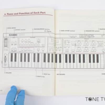 CASIO CZ101 OPERATION MANUAL user synthesizer book keyboard VINTAGE SYNTH DEALER image 4