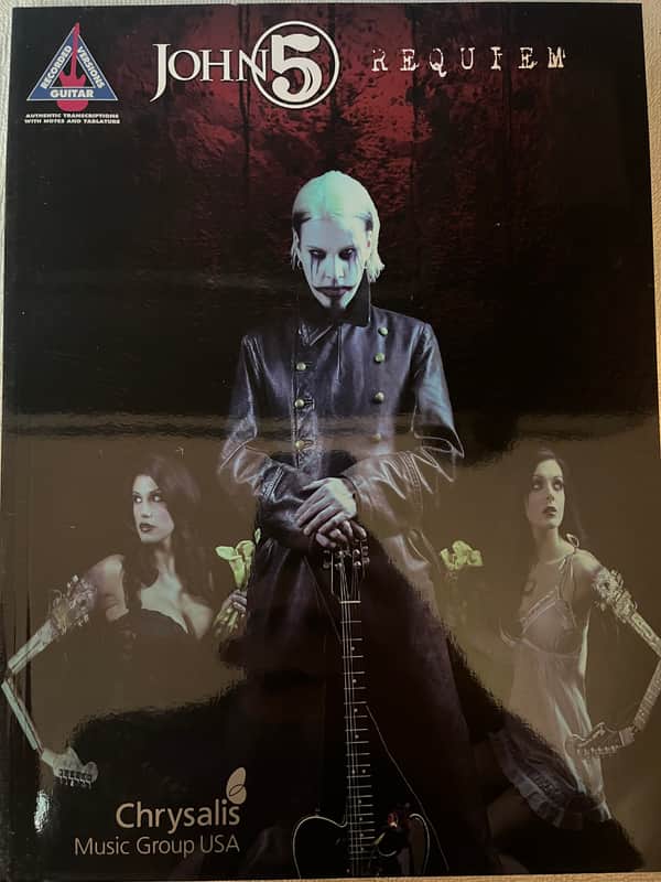 John 5 - Requiem - Guitar tab / tablature Book Motley Crue image 1