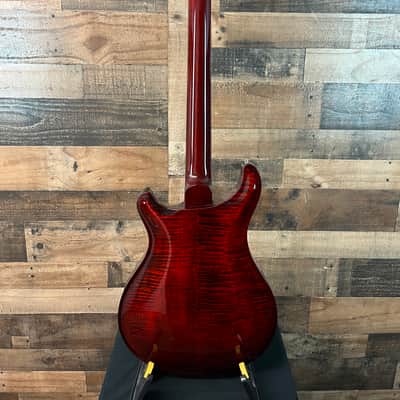 PRS Hollowbody II Piezo Electric Guitar, Custom Color Fire Red Wrap, Hard Case, Free Ship, 171 image 5