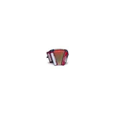 Hohner 3523FR Corona II Classic Accordion (FBEb Keys, Pearl Red) image 4