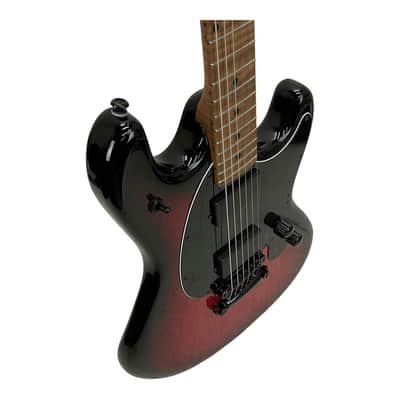 Used Musicman Sting Ray HT Electric Guitar Red image 7