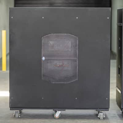 (Pair) Danley Sound Labs BC415 Boundary Coupled Touring Subwoofer w/ Wheel Carts image 3