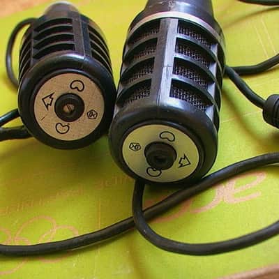 The Pair stereo Oktava MKE 11CH rare soviet microphones USSR vtg image 4