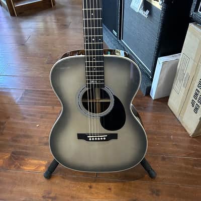 Martin OMJM John Mayer 20th Anniversary - Platinum Gray Burst / 4lbs. 8.9oz. #2911326 image 8