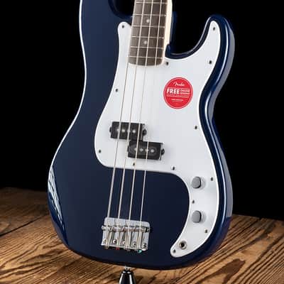 Squier Sonic Precision Bass - Midnight Blue - Free Shipping image 4