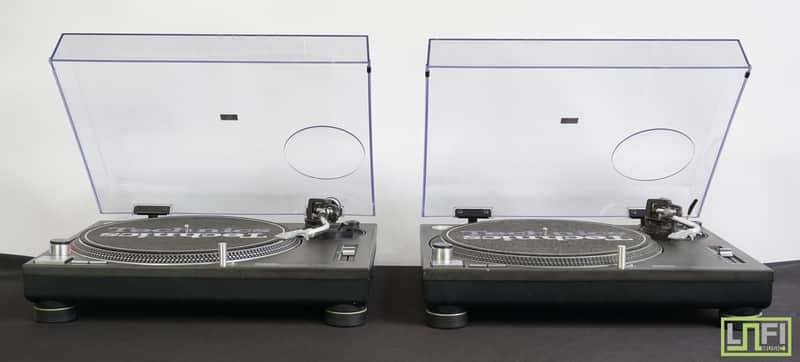Technics SL-1210 MK3 Professional DJ Turntable Pair - Black - 240V image 1