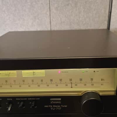 Sansui TU-717 1980s - Black image 6