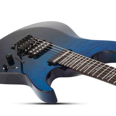 Schecter Reaper-6 FR S Elite Electric Guitar - Deep Ocean Blue image 4