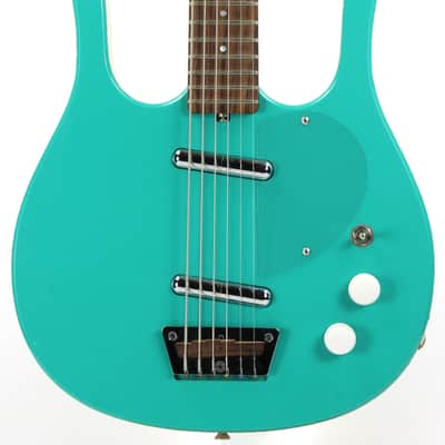 1995 Jerry Jones Neptune Longhorn Baritone Bass VI 6-String Guitar - SEA FOAM GREEN! image 6