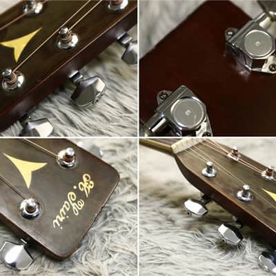 Vintage 1974 Vintage Acoustic guitar K YAIRI YW-500R Solid Spruce Made in Japan image 21