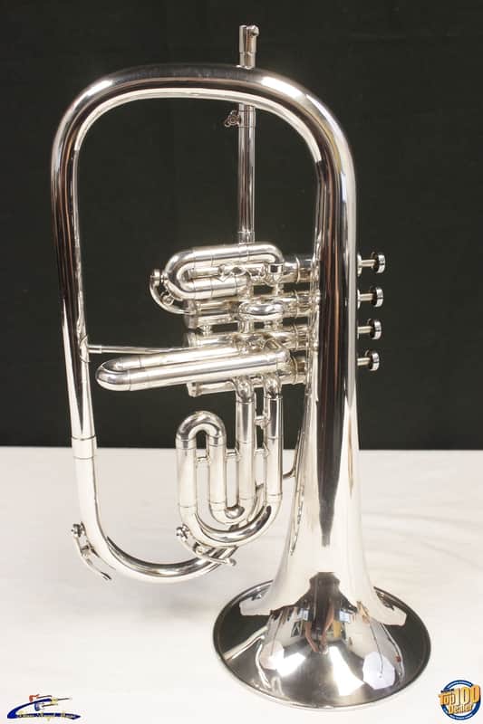 Vintage Late '60s, Early '70s Getzen Eterna Flugelhorn w/ Original
