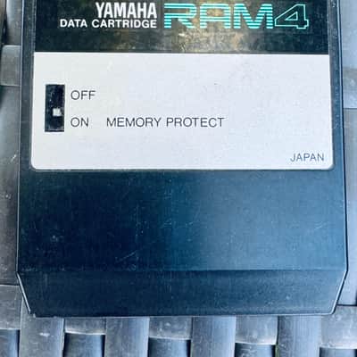 Vintage Yamaha RAM-4 Data Cartridge DX7