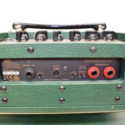 Vox MSB25 Mini Superbeetle 25-watt 1x10" Electric Guitar Amp Mini-stack, British Racing Green image 9