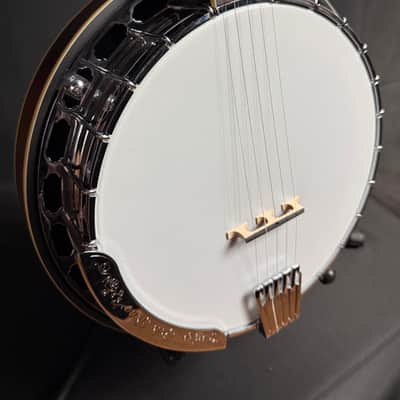 Gold Tone Mastertone™ OB-150 Orange Blossom 5-String Banjo Vintage Brown w/ Case image 5