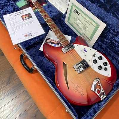 Rickenbacker 360/12CW Carl Wilson 2000 - Fireglo, Signed By Brian Wilson image 1