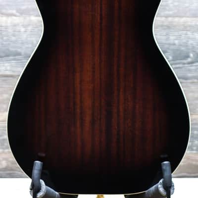 Recording King RR-36-VS Maxwell Roundneck Resonator Gloss Sunburst Guitar image 4