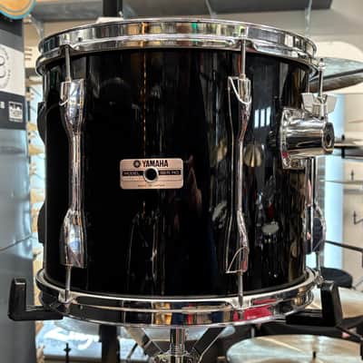 Yamaha 11x13" Recording Custom Tom 1980s - Piano Black image 4