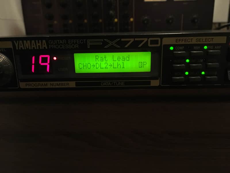 Yamaha FX-770 Vintage 1990's Guitar Effects Processor | Reverb