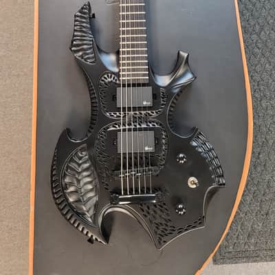 Halo Guitars GVK Baritone Custom - Satin Black image 1