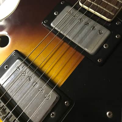 Ibanez Unbranded ES-335 Lawsuit Era Copy 1970s Sunburst image 4