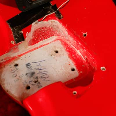 1966 Mosrite "The Ventures" model rare RED!!! image 21