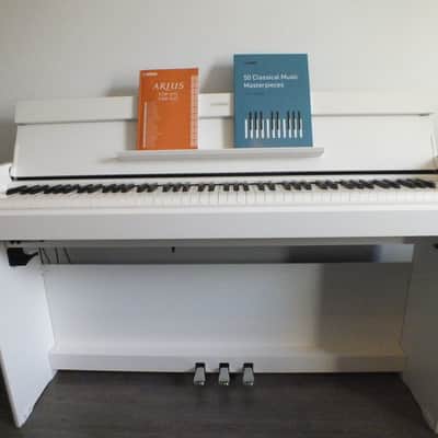 Piano Yamaha Arius YDP S55 blanc image 3