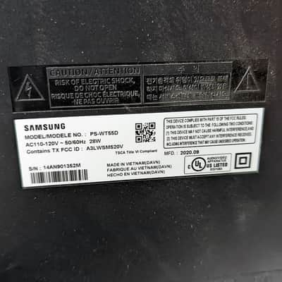Samsung 290W 2.1ch Soundbar with Wireless Subwoofer - HW-T50M/ZA image 5